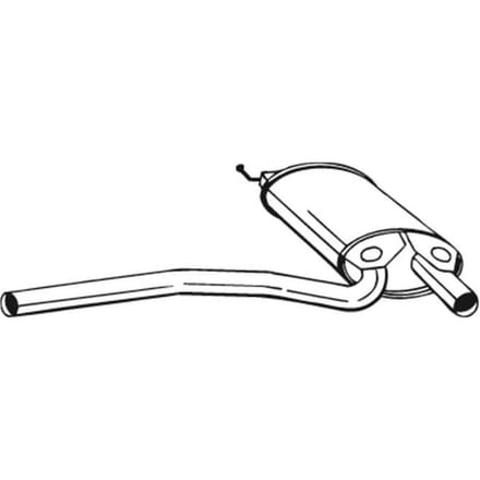 Voorpijp BOSAL 105-165
