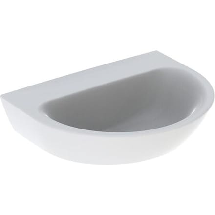 Geberit Renova hand wash basin 50 x 40 cm without tap hole without overflow 500.577.01.1