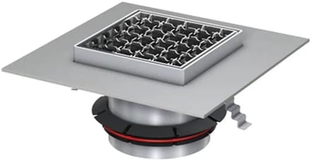 ACO Opzetstuk Variant-CR/flens bes. V2A/antislip/rooster V2A los ingelegd, 9579.60.92