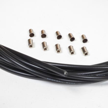 kabel en kabelmantel kit voor bromfiets gasrem decompressor choke
