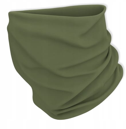 Dartomik - Kinder Nekwarmer - Unisex - Olijfgroen - 9 jaar+