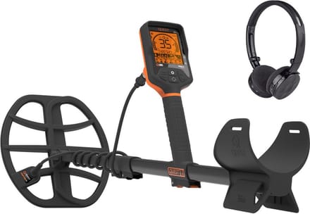 Quest Q35 metaaldetector met draadloze hoofdtelefoon