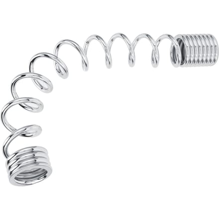Robinet à douchette à ressort court en acier inoxydable Accessoire pulvérisateur de rinçage haute pression white