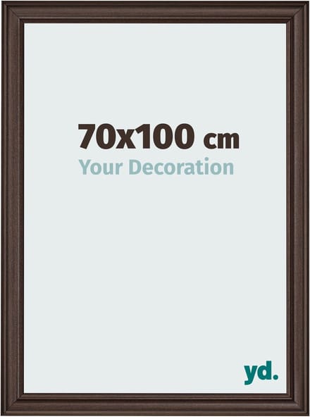 Your Decoration - Fotolijst 70x100 cm - MDF - Eiken Donker - Lazio