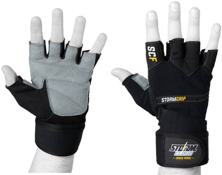StormCloud CrossForge - Sporthandschoenen - Zwart/Grijs - XL