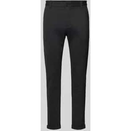 Slim fit stoffen broek met verkorte snit