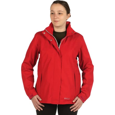 Pro-X Elements - Opbergbare regenjas voor dames - Carrie - Robijnrood - maat 48