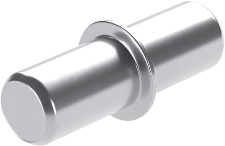 100 stuk plankdrager Boorgat 5 mm voor boorgat 5mm Lengte 8 mm van SOTECH