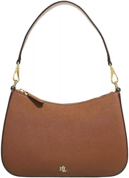 Dames Schoudertas Leer Tan Beige - Middelgrote Crossbody Tas