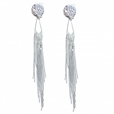 Oorbellen Raya zilverkleur steker - Charme Bijoux