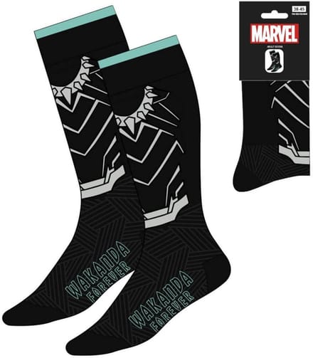 Avengers Wakanda Forever volwassen lange beensokken 38/45