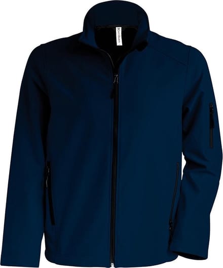 Kariban Heren Soft Shell-jasje (Marine)