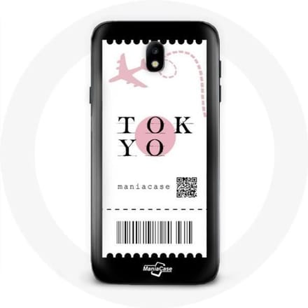 Samsung Galaxy J3 2017 hoesje Tokyo Japan vliegticket
