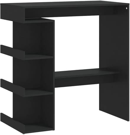 Bar tafel met opbergrekken - 100x50cm - Modern en Functioneel