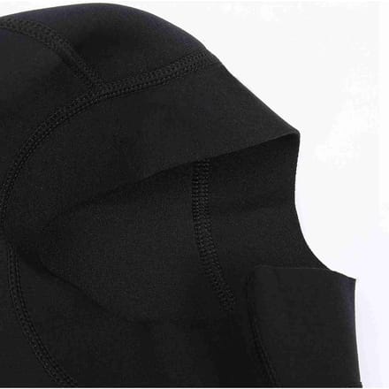 Cagoule de plongée en néoprène 1 mm pour combinaison de plongée, surf, plongée, chapeau, casquette L1 L black