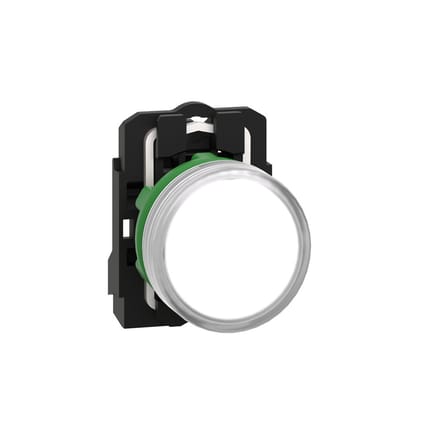 Schneider Electric XB5AVB1 Witte LED Pilootlamp 24V IP66 - XB5AVB1