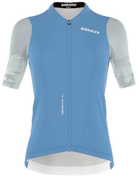 Bioracer Icon Korte Mouw Wielertrui Blauw M Vrouw