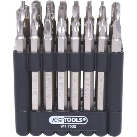 KS Tools 9117532 911.7532 Bitset Dop (zeskant)