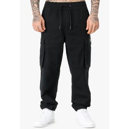 Lonsdale London MICKLEY Heren Cargobroeken - zwart - L