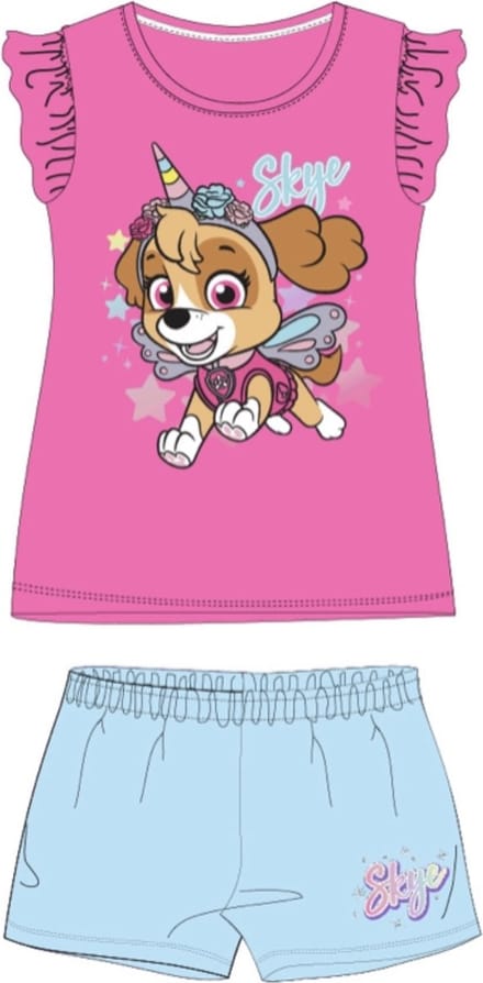 Paw Patrol pyjama-Meisjes shortama-Skye-Unicorn-Maat 98