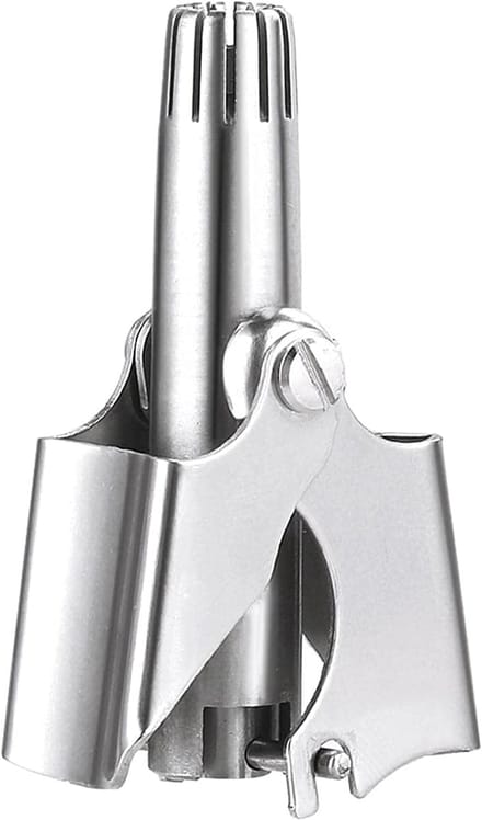 Neustrimmer - Neushaar Trimmer - Persoonlijke Verzorging - Compact Ontwerp - 3 x 5 x 0.7 cm - Zilver