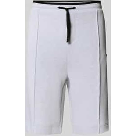 Regular fit korte sportbroek met katoen