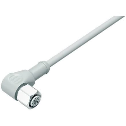 binder 77 3734 0000 40404-0500 Sensor/actuator connector, geassembleerd M12 Koppeling, haaks 1 stuk(s)