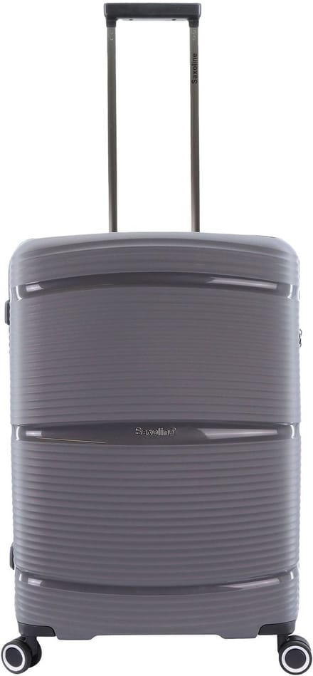 Saxoline Harde Koffer / Trolley / Reiskoffer - 66 cm (Medium) - Taupe - Taupe / Medium