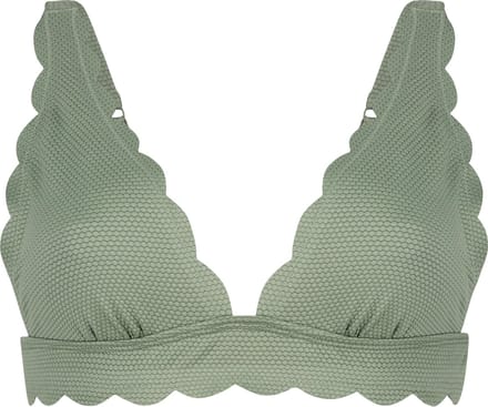 Hunkemoller Scallop triangle Dames Bikinitopje - Maat S