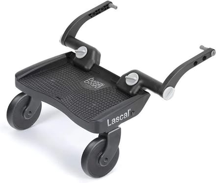 Lascal Mini Universeel Meerijdplankje - Zwart