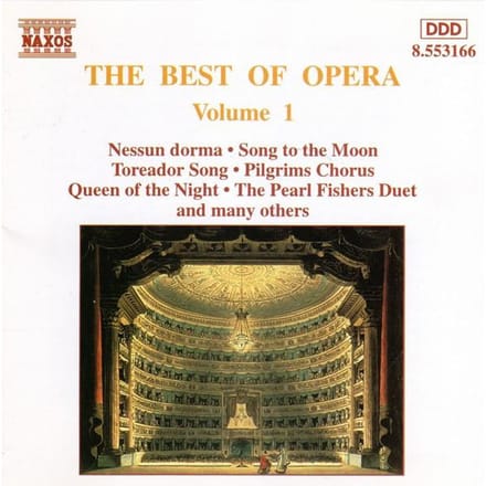 CD DIVERSEN - Het Beste Van Opera Deel. 1 8553166 Naxos 1995 Europa Klassiek Gebruikt