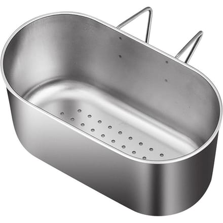 Multifunctionele RVS Afvoerzeef Mand Vuilnisfilter Mand voor Keuken gray