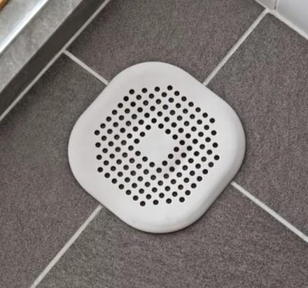 Silicone afvoerstop - Afvoerplug - Anti Haar Afvoerstop - 1 Stuk - Wit