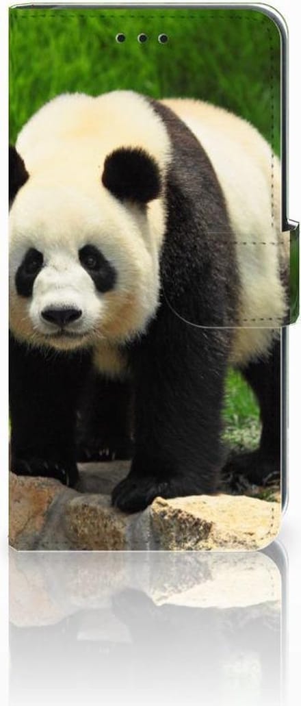 Xiaomi Mi A2 Lite Telefoonhoesje met Pasjes Panda