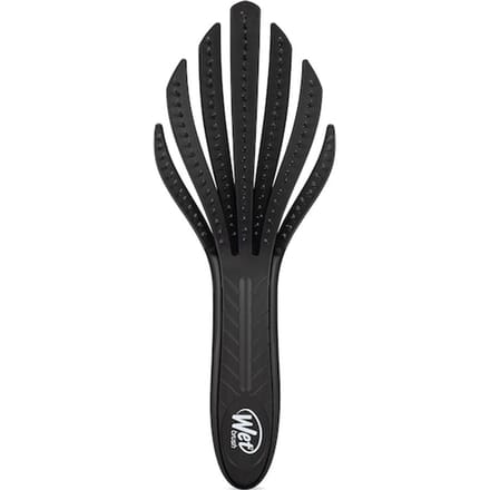 Wet Brush Go Green Curl Detangler Black Anti-klit borstels Unisex