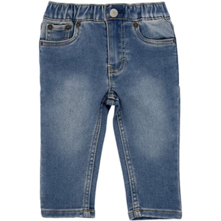 Levi´s ® Kids Slim Dobby Pull On Broek Blauw 12 Months Jongens