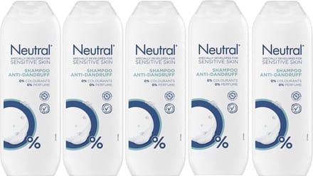 Neutral Anti Roos Shampoo - Voordeelverpakking 5 x 250 ML