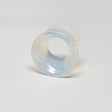 22 mm Double-flared tunnel opalite - LMPiercings