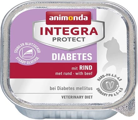 Animonda Integra Protect Cat Diabetes Rund - 16 x 100 g