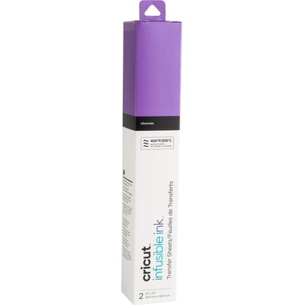 Cricut Uni transferblad "Infusible Ink", 30,5 x 30,5 cm - Ultraviolet