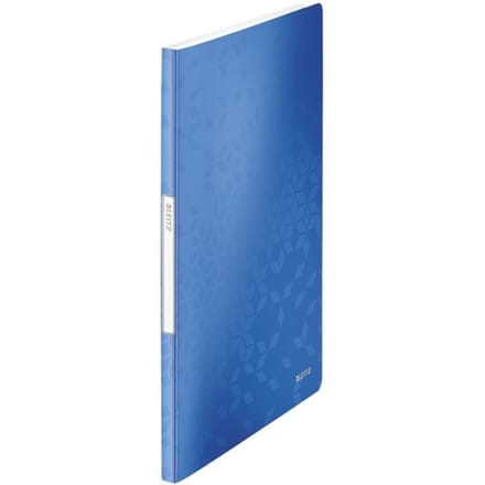 LEITZ presentatiemap Active Wow, voor A4-formaat, 20 hoesjes, blauw