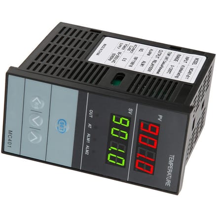 Thermostat Régulateur de Température PID Numérique Sortie Relais SSR Thermorégulateur black