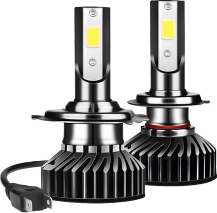 H7 led 8000K Wit Dimlicht - Koplampen (set) [Witte koplampen - Witte Dimlichten]