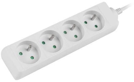 Lanberg Stekkerstrip 1,5M Met Koperkabel 4X 230V Voor Computers