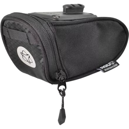 AGU Performance - Zadeltas - Fietszak - 0,7L - Zwart - KLICKfix - Waterafstotend - 3M Reflectie - Gerecycled Polyester