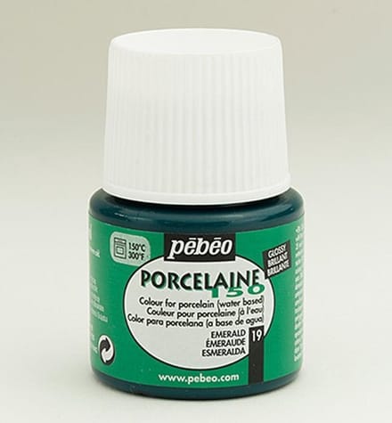 Porseleinverf - 19 Emerald - Pebeo - 45ml
