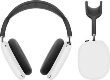 KELERINO. Siliconen Case geschikt voor AirPods Max - Accessoire - Wit