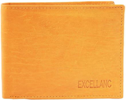 EXCELLANC herenportemonnee liggend echt leer Wissam, duurzaam