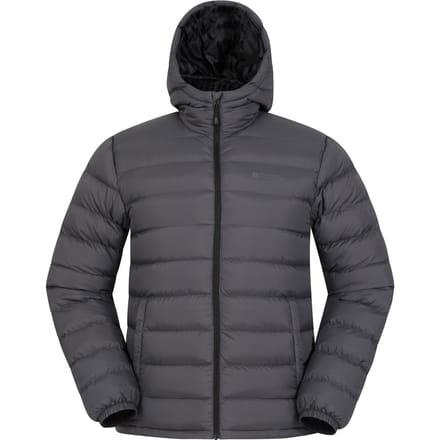 Mountain Warehouse Heren Seasons II gewatteerde jas (Grijs)