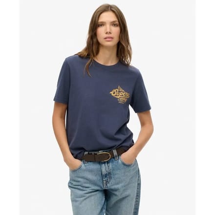 Dames-T-shirt Superdry Athletic